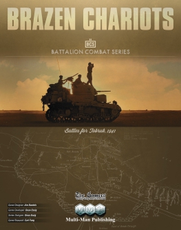 Brazen Chariots: Battles for Tobruk, 1941 (image for) Brazen Chariots: Battles for Tobruk, 1941