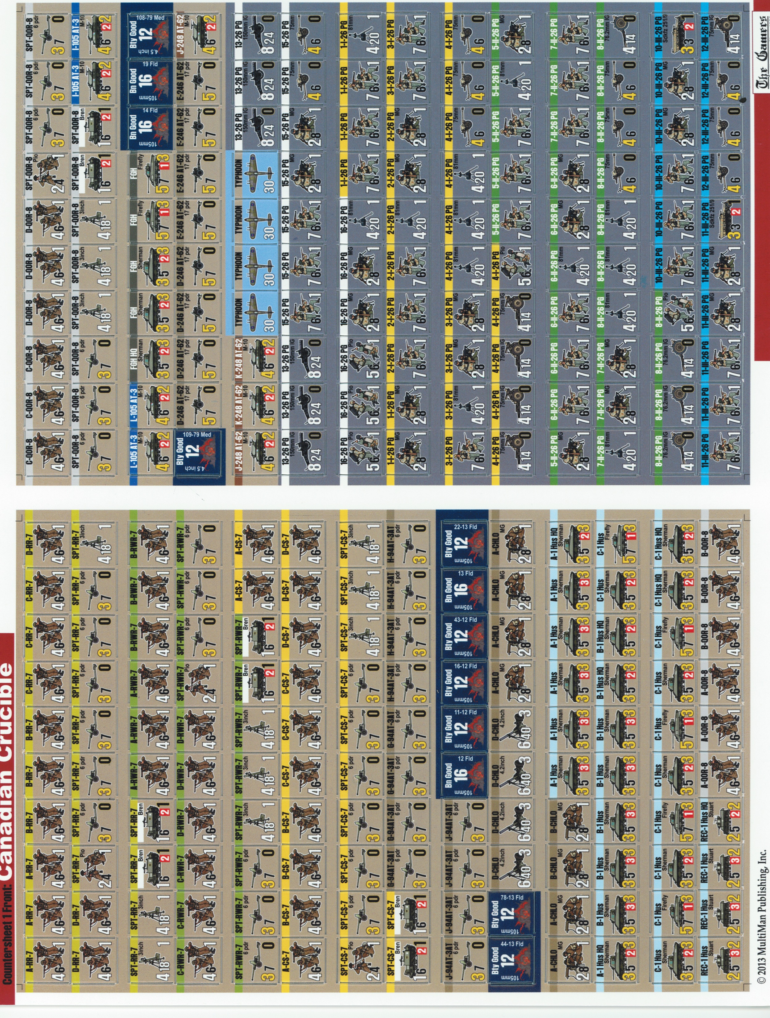 Tactical Combat Series Support : Multi-Man Publishing